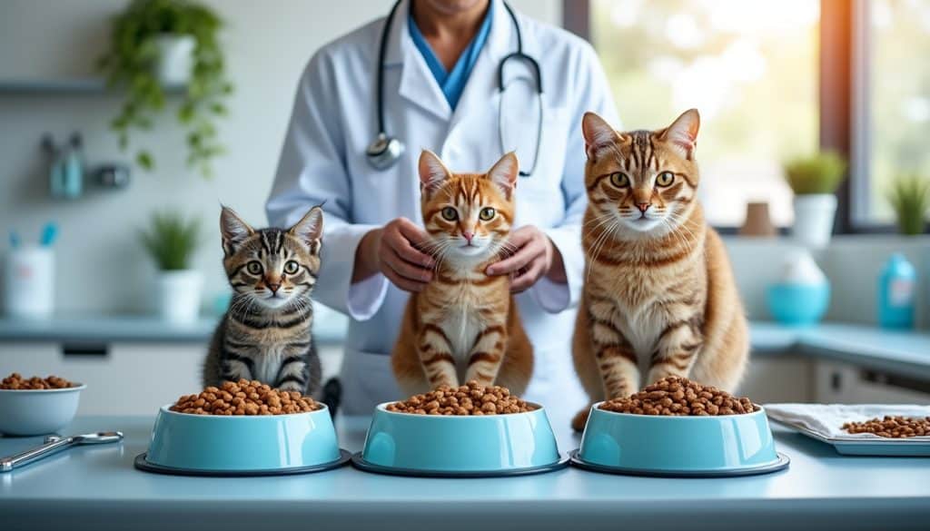 Croquettes sans céréales chat avis vétérinaire : selon taille et âge