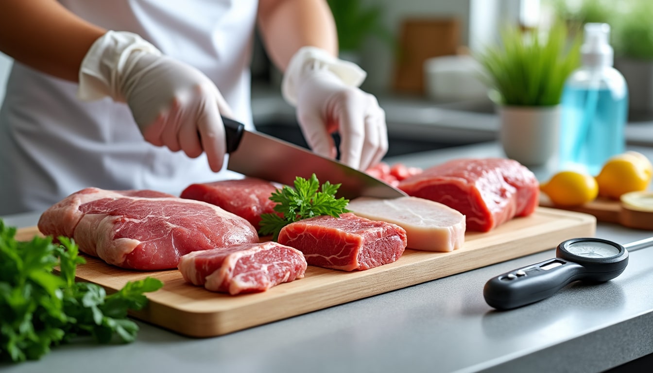 BARF et alimentation crue : les précautions sanitaires
