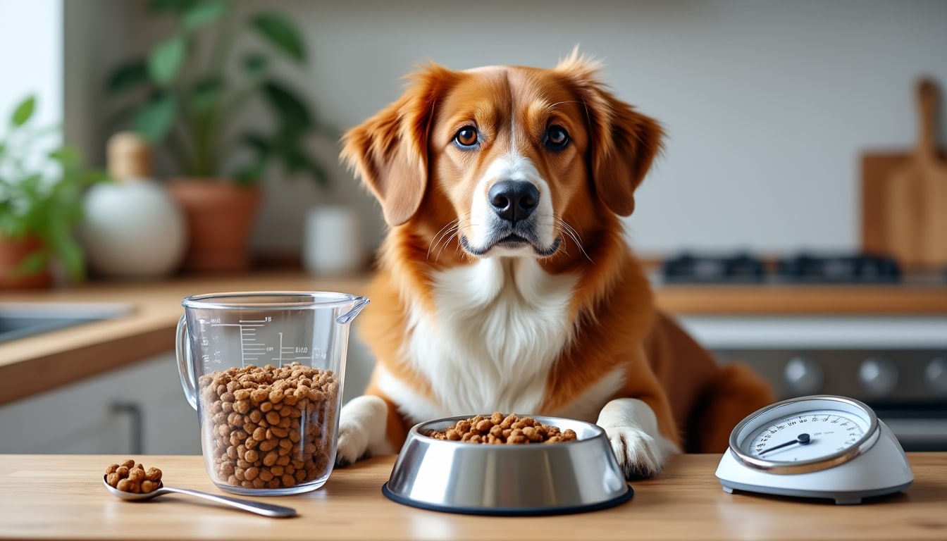 Chien adulte : calculer sa ration quotidienne