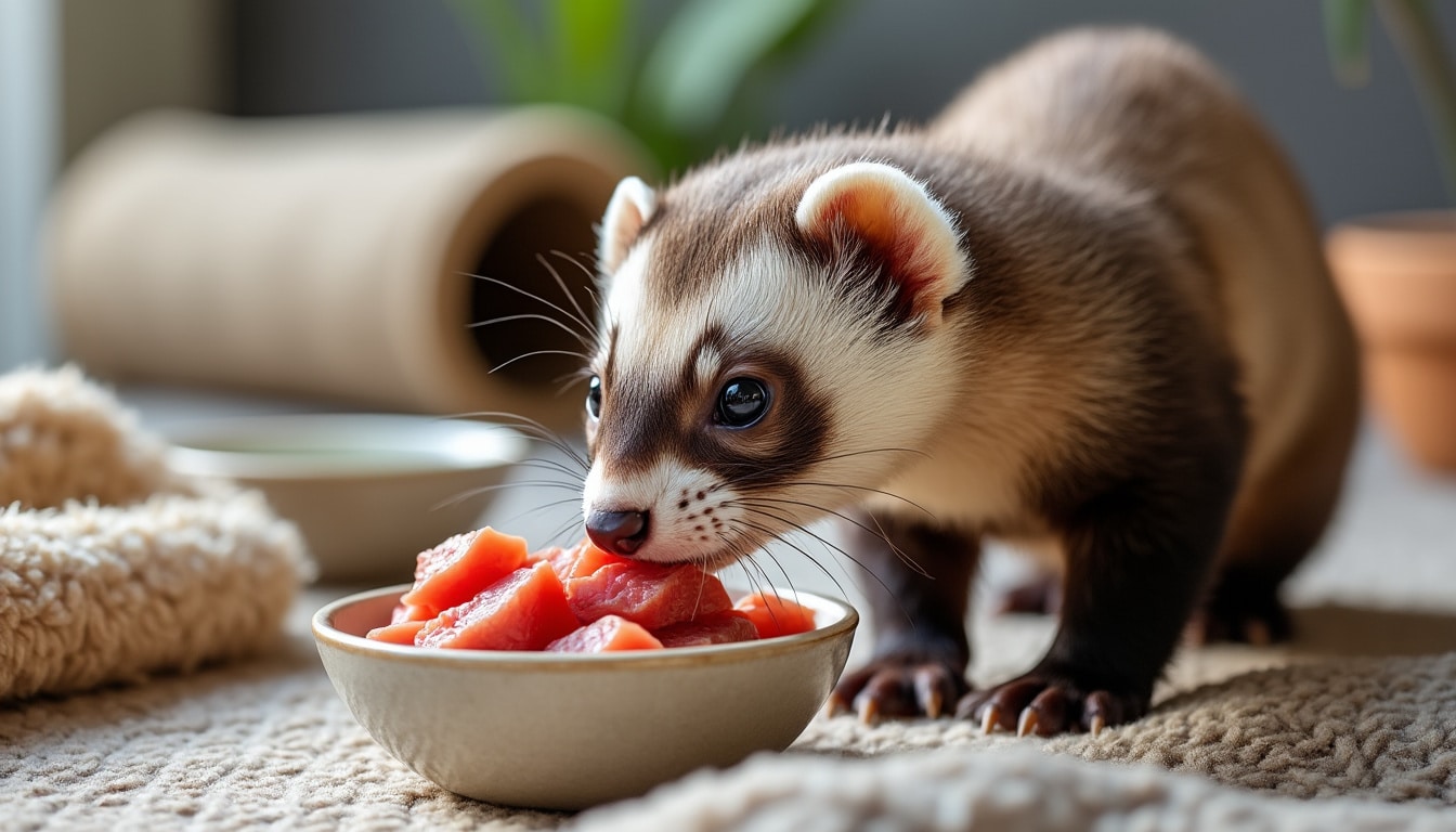 Furet : un carnivore aux besoins spécifiques